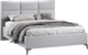 Миниатюра изображения товара Каркас кровати ТриЯ Делана Тип 1 с подъемным механизмом 160x200 (микровелюр Jercy Silver)