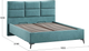 Миниатюра изображения товара Каркас кровати ТриЯ Делана Тип 1 с подъемным механизмом 160x200 (микровелюр Wellmart Indigo)