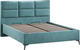 Миниатюра изображения товара Каркас кровати ТриЯ Делана Тип 1 с подъемным механизмом 160x200 (микровелюр Wellmart Indigo)