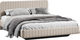Миниатюра изображения товара Двуспальная кровать ТриЯ Шелли Тип 1 160x200 (велюр Confetti Cream)