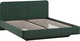 Миниатюра изображения товара Двуспальная кровать ТриЯ Шелли Тип 1 160x200 (велюр Confetti Deep forest)