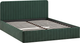 Миниатюра изображения товара Двуспальная кровать ТриЯ Шелли Тип 1 с подъемным механизмом 160x200 (велюр Confetti Deep forest)