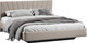 Миниатюра изображения товара Двуспальная кровать ТриЯ Эвори Тип 1 160x200 (велюр Confetti Smoke)