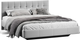 Миниатюра изображения товара Двуспальная кровать ТриЯ Эмма Тип 1 160x200 (велюр Confetti Silver)