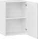 Миниатюра изображения товара Шкаф навесной для кухни ТриЯ Гренада 1В5 с одной дверью (белый/холст белый)