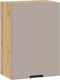 Миниатюра изображения товара Шкаф навесной для кухни ТриЯ Гренада 1В5 с одной дверью (дуб крафт золотой/холст латте)