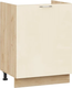 Миниатюра изображения товара Шкаф под мойку ТриЯ Весна 1Н6М с одной дверью (дуб крафт золотой/ваниль глянец)