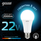 Миниатюра изображения товара Лампа Gauss A70 22W 2000lm 4100K E27 LED / 102502222