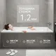 Миниатюра изображения товара Ванна стальная Saniteco Riva 12 160x70 (с ножками)