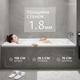 Миниатюра изображения товара Ванна стальная Saniteco Riva 18 150x70 (с ножками и шумоизоляцией)