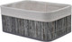 Миниатюра изображения товара Корзина Natural House Бамбук 330x230x140 / Shan-18L (пепельный/белый)