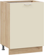 Миниатюра изображения товара Шкаф-стол кухонный ТриЯ Габриэлла 1Н6 с одной дверью (дуб крафт золотой/крем)