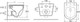 Миниатюра изображения товара Унитаз подвесной с инсталляцией Saniteco KW-9003W Rimles + TECE 9400414