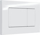 Миниатюра изображения товара Унитаз подвесной с инсталляцией Saniteco KW-9003W Single Hole + Berges АТОМ 410 040333 (с кнопкой)