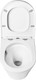Миниатюра изображения товара Унитаз подвесной с инсталляцией Saniteco KW-9005W + GROHE Rapid SL 38721001