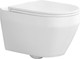 Миниатюра изображения товара Унитаз подвесной с инсталляцией Saniteco KW-9009W + GROHE Rapid SL 38721001