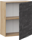 Миниатюра изображения товара Шкаф навесной для кухни ТриЯ Детройт 1В6 с одной дверью (дуб крафт золотой/угольный камень)