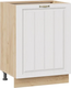 Миниатюра изображения товара Шкаф-стол кухонный ТриЯ Лина 1Н6 с одной дверью (дуб крафт золотой/белый)