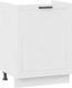 Миниатюра изображения товара Шкаф под мойку ТриЯ Лорас 1Н6М с одной дверью (белый/холст белый)