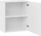 Миниатюра изображения товара Шкаф навесной для кухни ТриЯ Тиана 1В6 с одной дверью (белый/белый супермат)