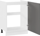 Миниатюра изображения товара Шкаф под мойку ТриЯ Тиана 1Н6М с одной дверью (белый/асфальт супермат)