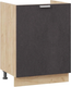 Миниатюра изображения товара Шкаф под мойку ТриЯ Гранита 1Н6М с одной дверью (дуб крафт золотой/бетон графит)