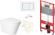 Миниатюра изображения товара Унитаз подвесной с инсталляцией Saniteco KW-9005W + TECE Kit 9400413
