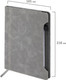 Миниатюра изображения товара Ежедневник Brauberg Perfect / 116619 (80л, серый)