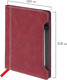Миниатюра изображения товара Ежедневник Brauberg Perfect / 116616 (80л, бордовый)