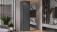 Миниатюра изображения товара Шкаф-купе ТриЯ Оскар Скания Т2 1200 / 268598 (ручка черная/серый графит/серый графит/графит матовый)