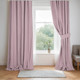 Миниатюра изображения товара Комплект штор Mio Tesoro Canvas 150x270 + Гардина Soft Lines 306 400х270 (сушеная роза/белый лен)