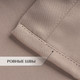 Миниатюра изображения товара Комплект штор Mio Tesoro Blackout 150x270 + Гардина Soft Lines 306 400х270 (капучино/белый лен)