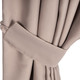 Миниатюра изображения товара Комплект штор Mio Tesoro Blackout 150x270 + Гардина Soft Lines 306 400х270 (капучино/белый лен)