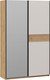 Миниатюра изображения товара Шкаф-купе ТриЯ Оскар Скания Т2 1400 / 268658 (ручка черная/дуб крафт золотой/кашемир/дуб тортугга)