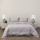 Миниатюра изображения товара Комплект постельного белья с одеялом Sofi de Marko Федерико Евро / Кт-Фд-Евро-пл (пепельный/лиловый)