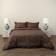 Миниатюра изображения товара Комплект постельного белья с одеялом Sofi de Marko Федерико 7Е / Кт-Фд-7Е-кф (кофе)