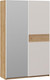 Миниатюра изображения товара Шкаф-купе ТриЯ Оскар Скания Т2 1400 / 268638 (ручка белая/дуб крафт золотой/кашемир/дуб тортугга)