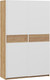 Миниатюра изображения товара Шкаф-купе ТриЯ Оскар Скания Т2 1400 / 268604 (ручка белая/дуб крафт золотой/белый снег/дуб тортугга)