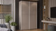 Миниатюра изображения товара Шкаф-купе ТриЯ Оскар Скания Т2 1400 / 268608 (ручка белая/кашемир/кашемир/кашемир сатин)