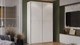 Миниатюра изображения товара Шкаф-купе ТриЯ Оскар Скания Т2 1400 / 268609 (ручка серебро/белый снег/белый снег/белый матовый)