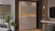 Миниатюра изображения товара Шкаф-купе ТриЯ Оскар Скания Т2 1400 / 268613 (ручка серебро/дуб крафт золотой/кашемир/дуб тортугга)