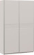 Миниатюра изображения товара Шкаф-купе ТриЯ Оскар Скания Т2 1400 / 268618 (ручка серебро/кашемир/кашемир/кашемир сатин)