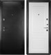 Миниатюра изображения товара Входная дверь Guard Классика MG60 87х205 правая (черное серебро/белый ясень)