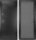 Миниатюра изображения товара Входная дверь Guard Термо MG75 97х205 правая (черное серебро/серый)