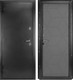 Миниатюра изображения товара Входная дверь Guard Термо MG75 97х205 левая (черное серебро/серый)