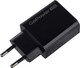 Миниатюра изображения товара Адаптер питания сетевой GoPower GPQC08 1USB+1Type-C 20W QC3.0 / 00-00030975 (черный)