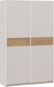 Миниатюра изображения товара Шкаф-купе ТриЯ Оскар Скания Т2 1400 / 268607 (ручка белая/кашемир/кашемир/дуб тортугга)