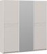Миниатюра изображения товара Шкаф-купе ТриЯ Оскар Скания Т2 2100 / 268773 (ручка белая/кашемир/кашемир/кашемир сатин)
