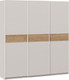 Миниатюра изображения товара Шкаф-купе ТриЯ Оскар Скания Т2 2100 / 268739 (ручка белая/кашемир/кашемир/дуб тортугга)