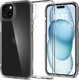 Миниатюра изображения товара Чехол-накладка Spigen Ultra Hybrid для iPhone 15 / ACS06793 (Crystal Clear)